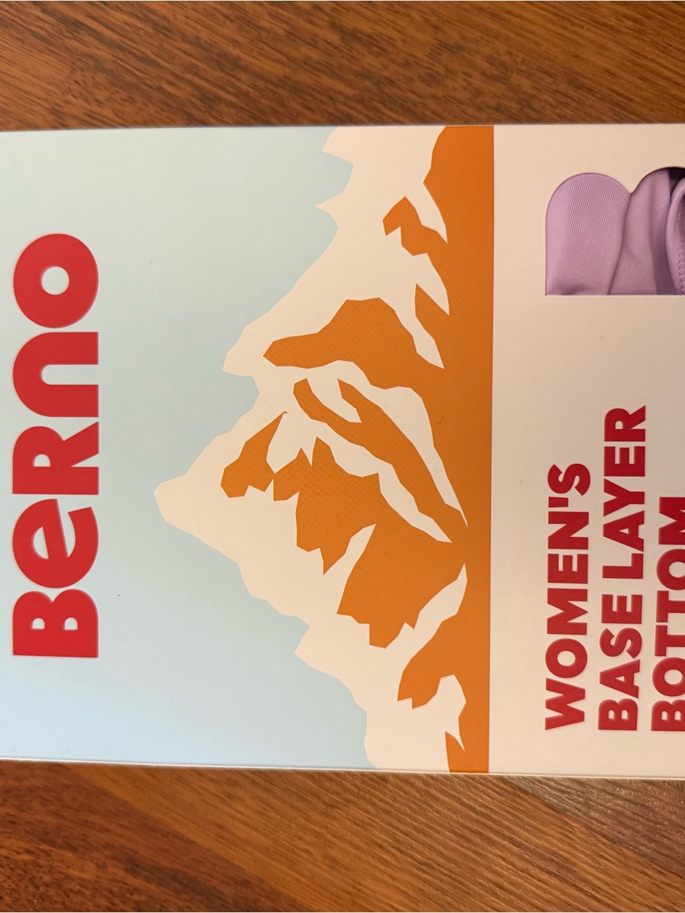Berno Women's Base Layer Bottoms - Lavender